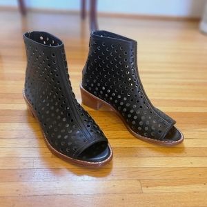 Loeffler Randall Lone Open Toe Booties